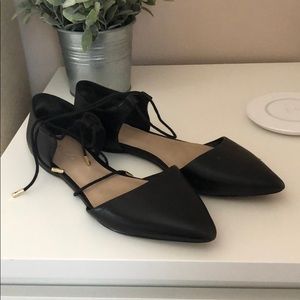 Black Aldo Flats